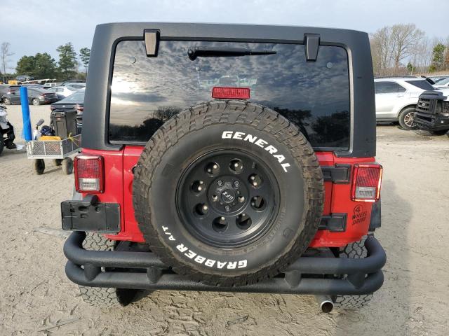  JEEP WRANGLER 2014 Czerwony