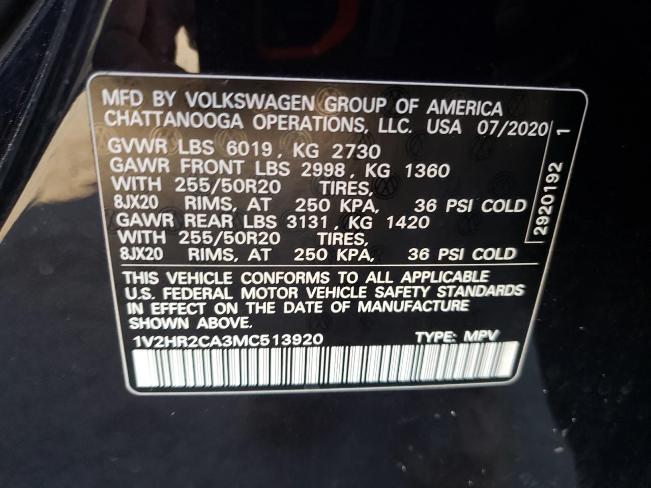 2021 Volkswagen Atlas - Image 15