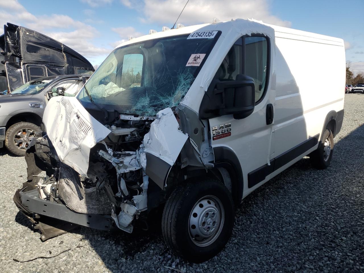 2021 Ram Promaster 1500 1500 Standard продається в Concord, NC - Front End