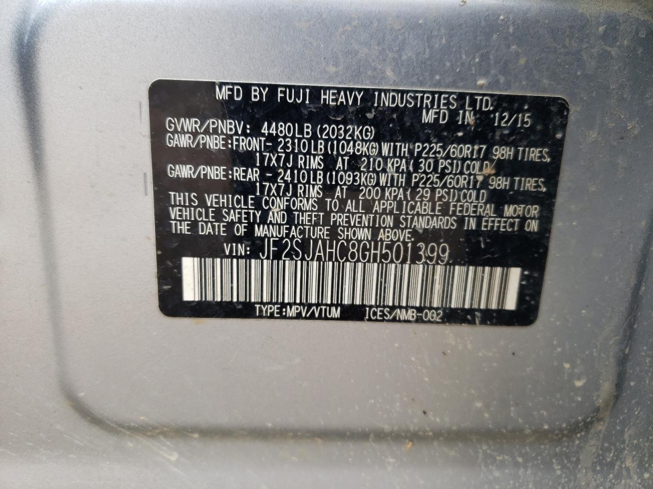 2016 Subaru Forester - Image 13