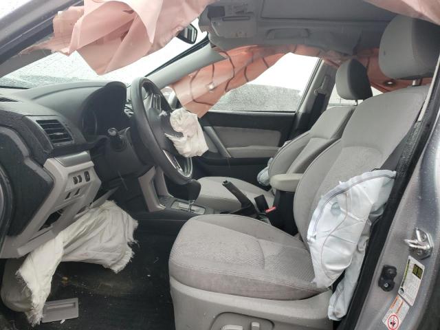  SUBARU FORESTER 2015 Серебристый
