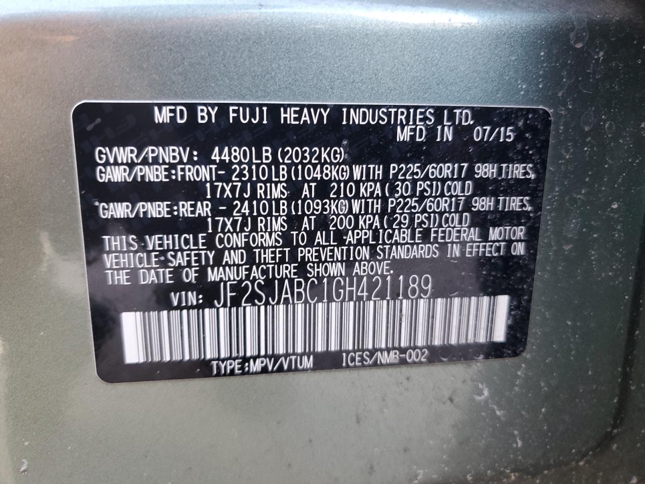 2016 Subaru Forester - Image 14