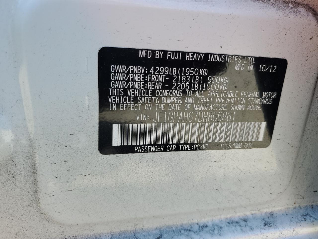 2013 Subaru Impreza - Image 13