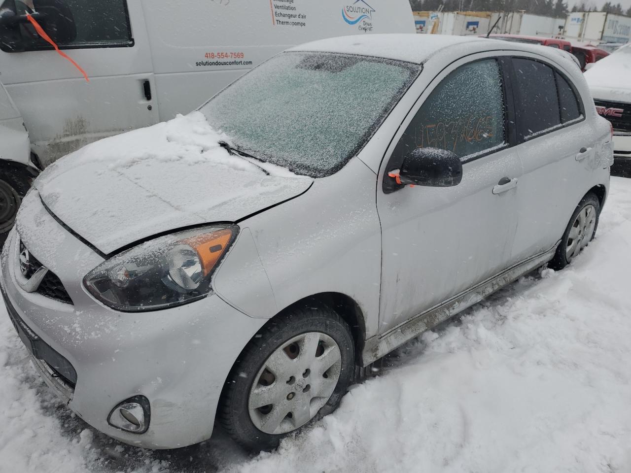 2015 Nissan Micra იყიდება Montreal-est-ში, QC - Side