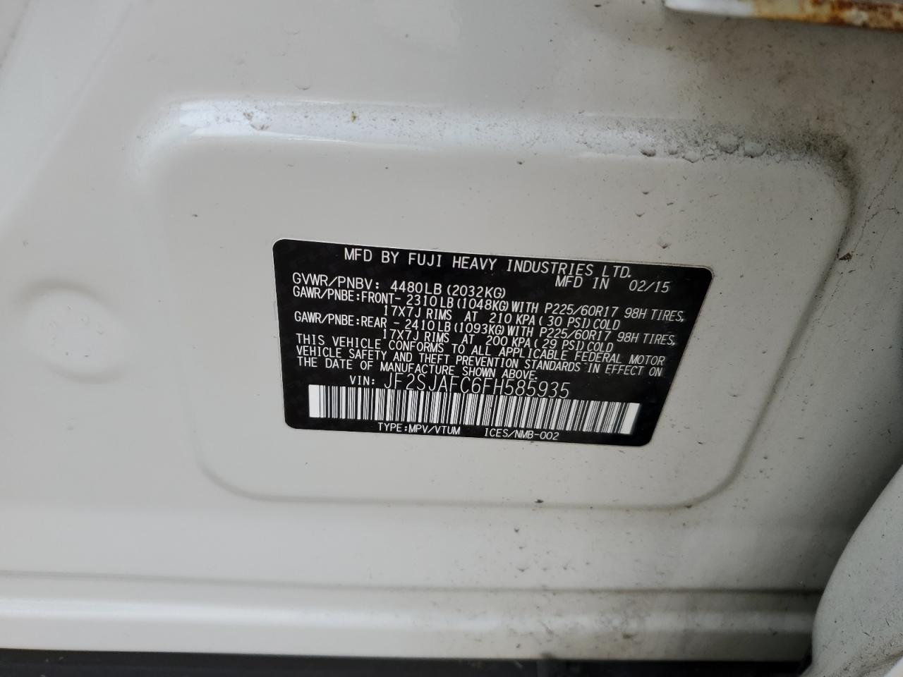 2015 Subaru Forester - Image 13