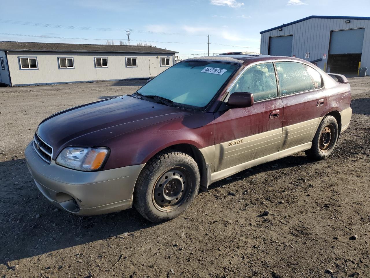 2000 Subaru Legacy Outback Limited VIN: 4S3BE6867Y7211060 Lot: 48394975