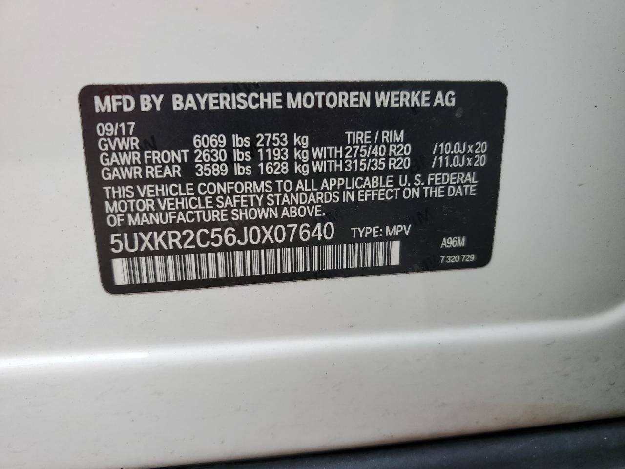2018 BMW X5 - Image 12