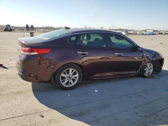 Sedans KIA OPTIMA 2016 Burgundy