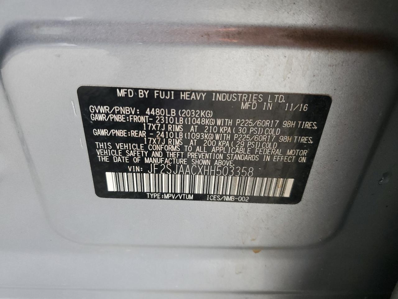 2017 Subaru Forester - Image 13