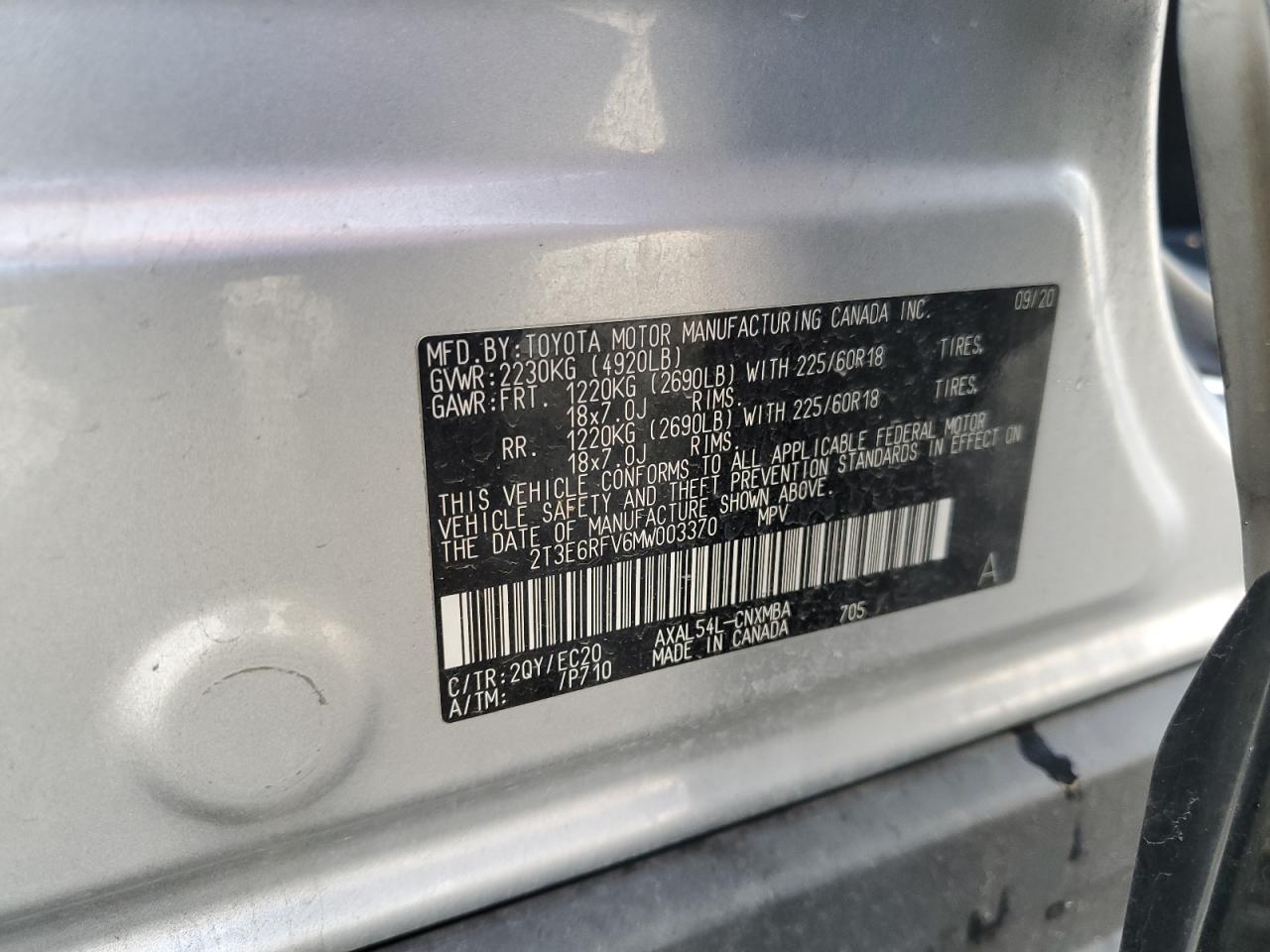 2021 Toyota RAV 4 - Image 15