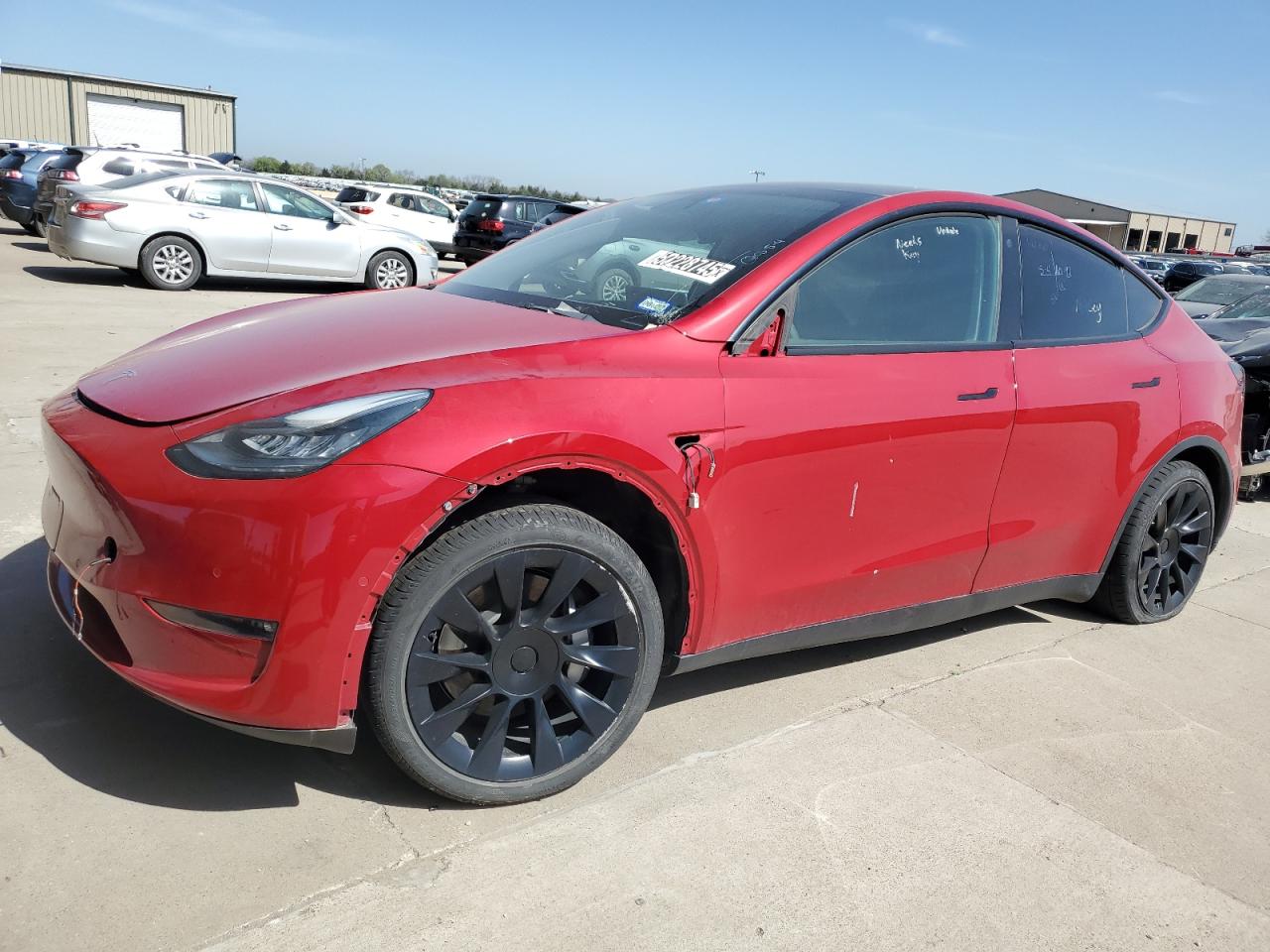 2022 Tesla Model Y na sprzedaż w Wilmer, TX - Side