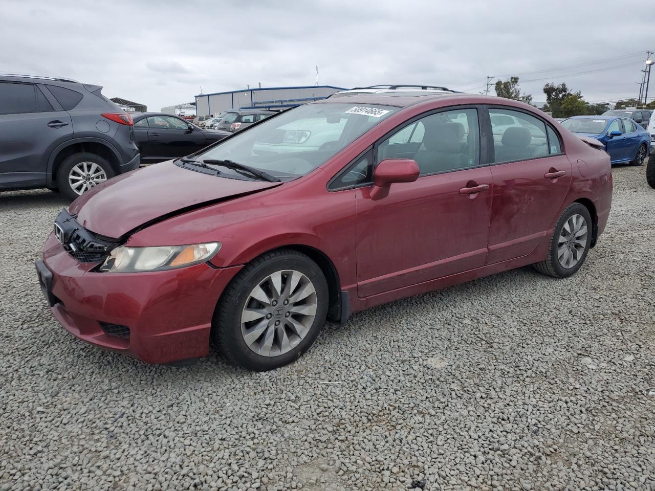 2011 Honda Civic Ex იყიდება San Diego-ში, CA - Front End