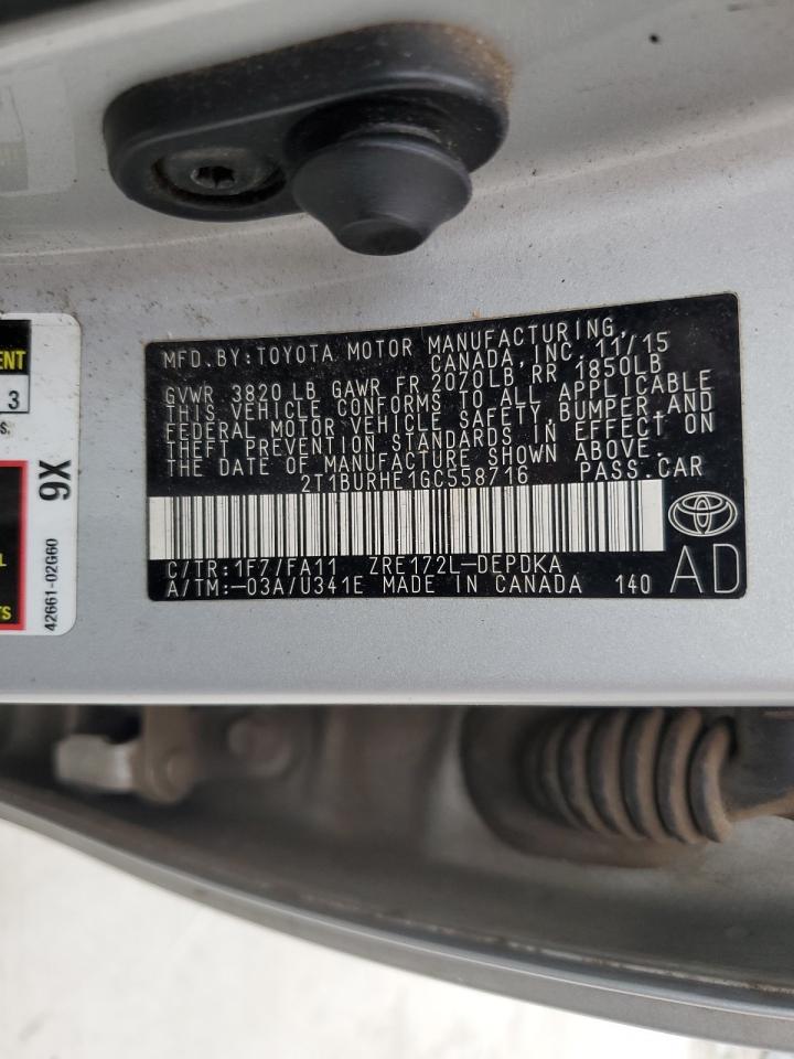 2016 Toyota Corolla - Image 14