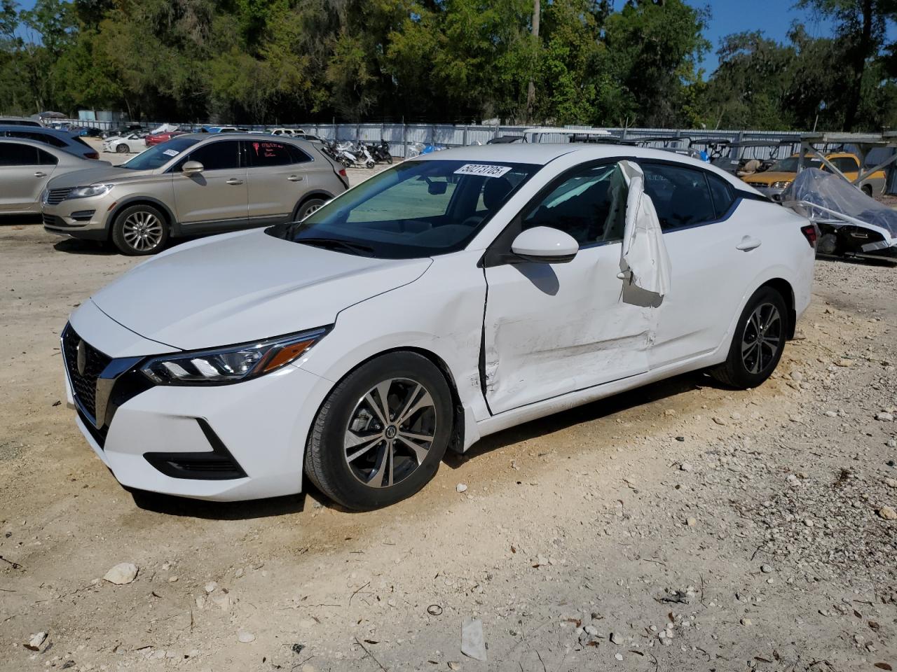 2020 Nissan Sentra Sv zu verkaufen in Ocala, FL - Side