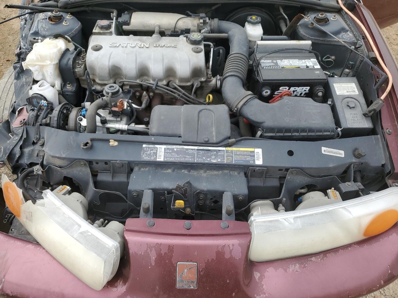 2002 Saturn Sl1 VIN: 1G8ZH52872Z117289 Lot: 50993815