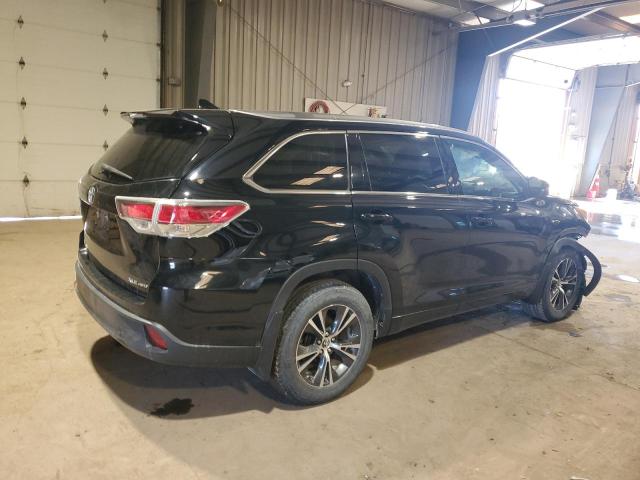  TOYOTA HIGHLANDER 2016 Черный