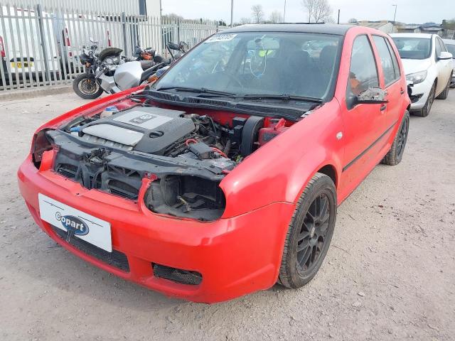 2003 VOLKSWAGEN GOLF 2.8 V6 4MOTION 5DR for sale at Copart WESTBURY