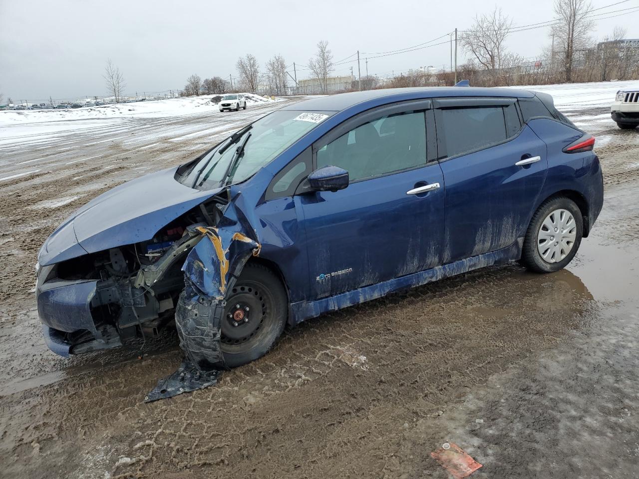 2018 Nissan Leaf S за продажба в Montreal-est, QC - Front End