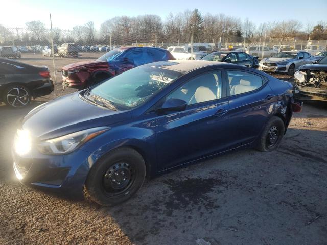  HYUNDAI ELANTRA 2016 Blue