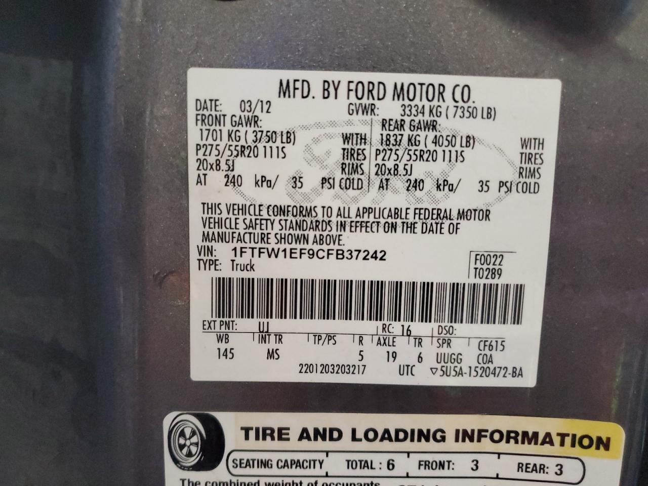 2012 Ford F-150 - Image 12