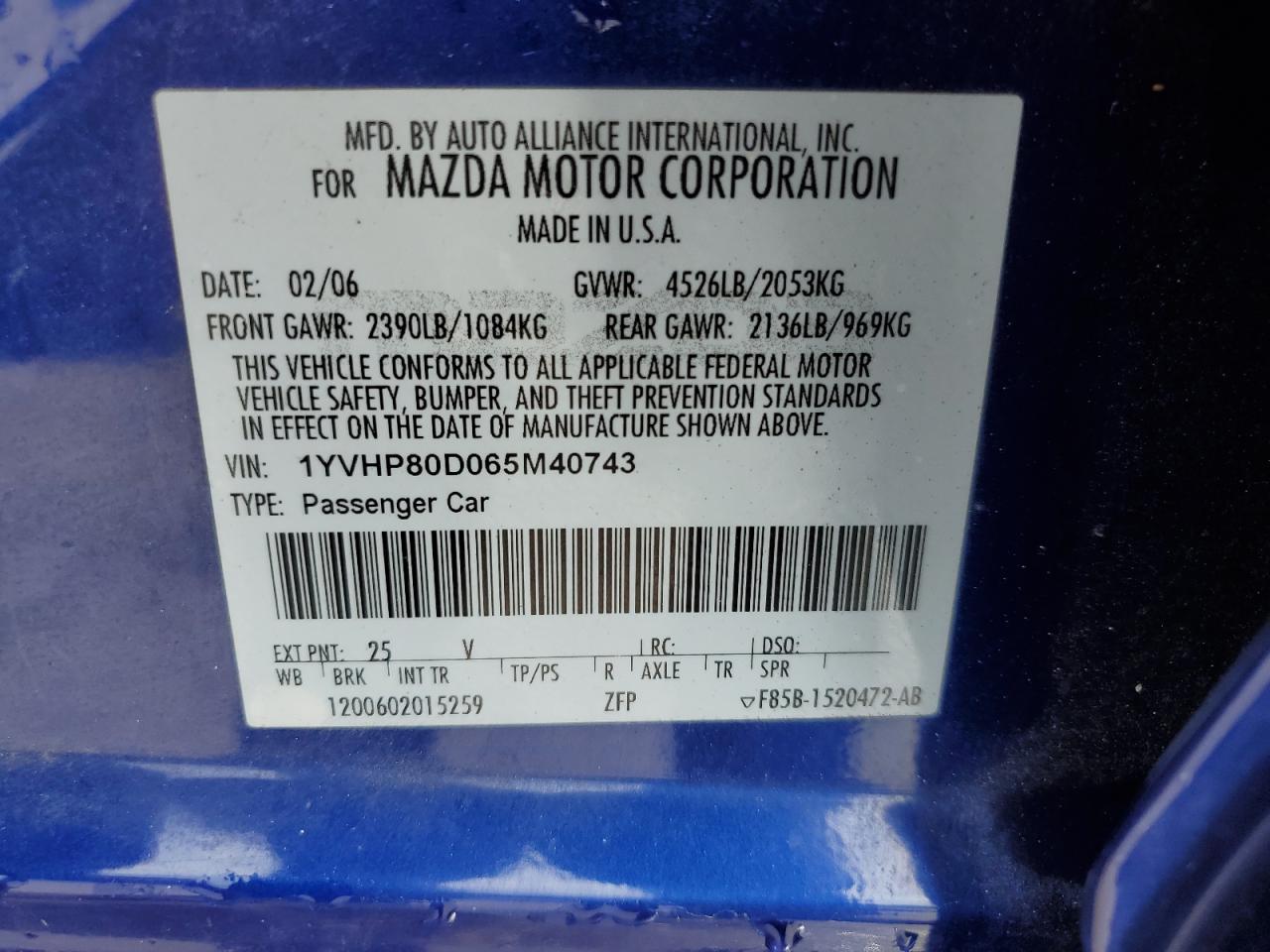 2006 Mazda 6 - Image 12