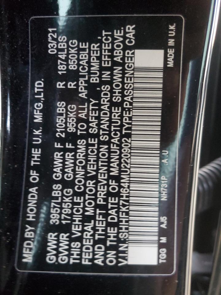 2021 Honda Civic - Image 14