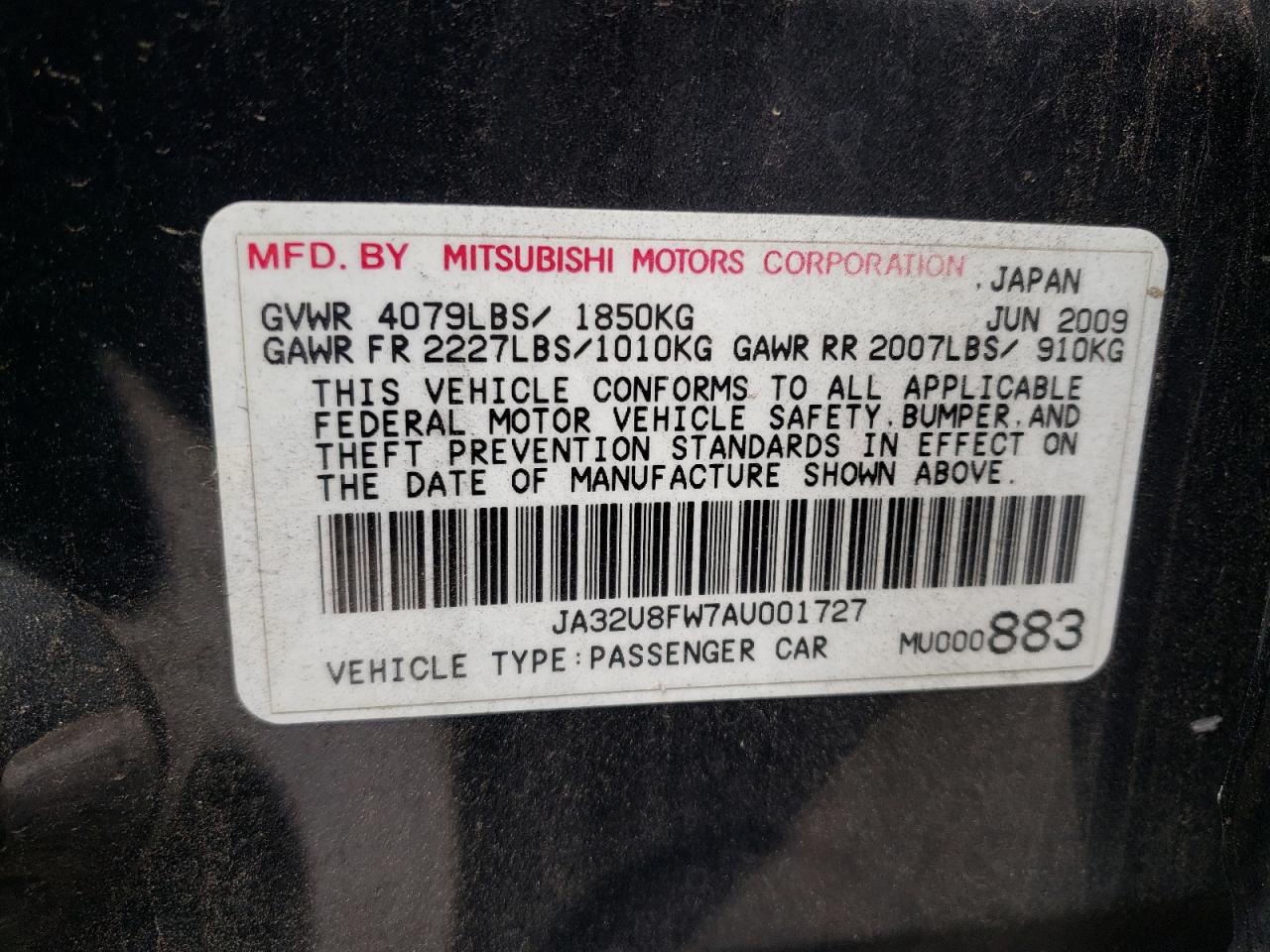 2010 Mitsubishi Lancer - Image 15