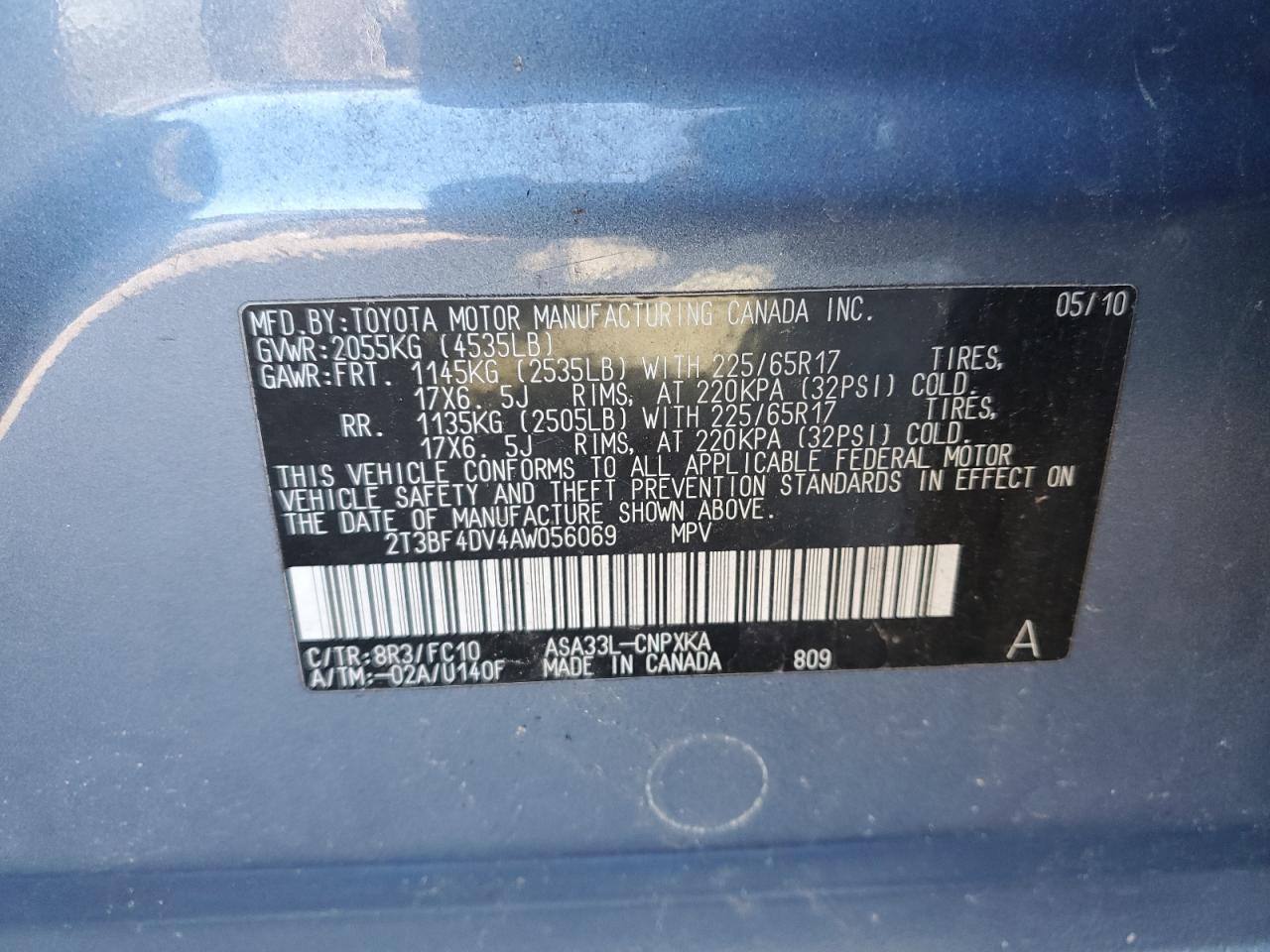 2010 Toyota RAV 4 - Image 12