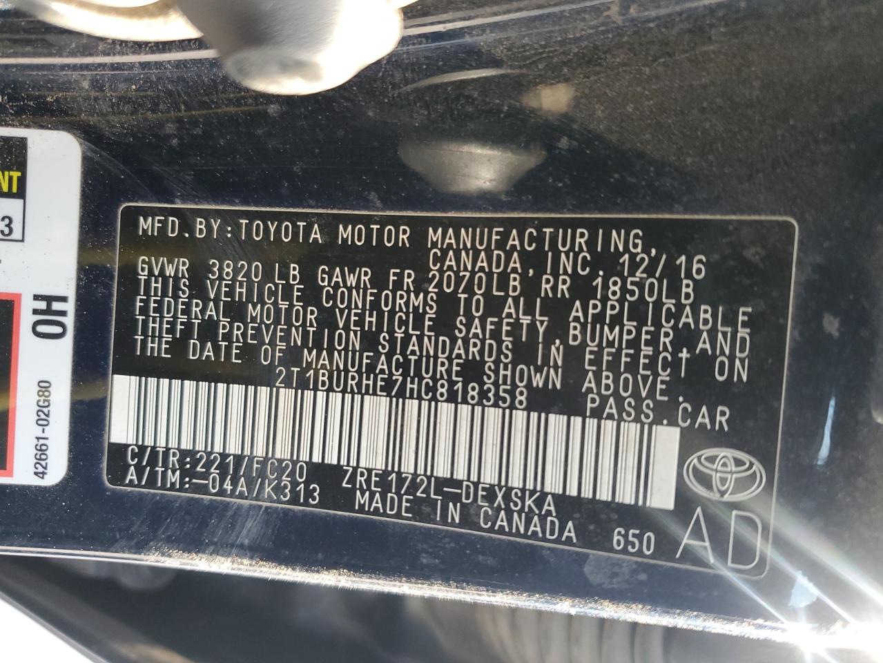2017 Toyota Corolla - Image 13
