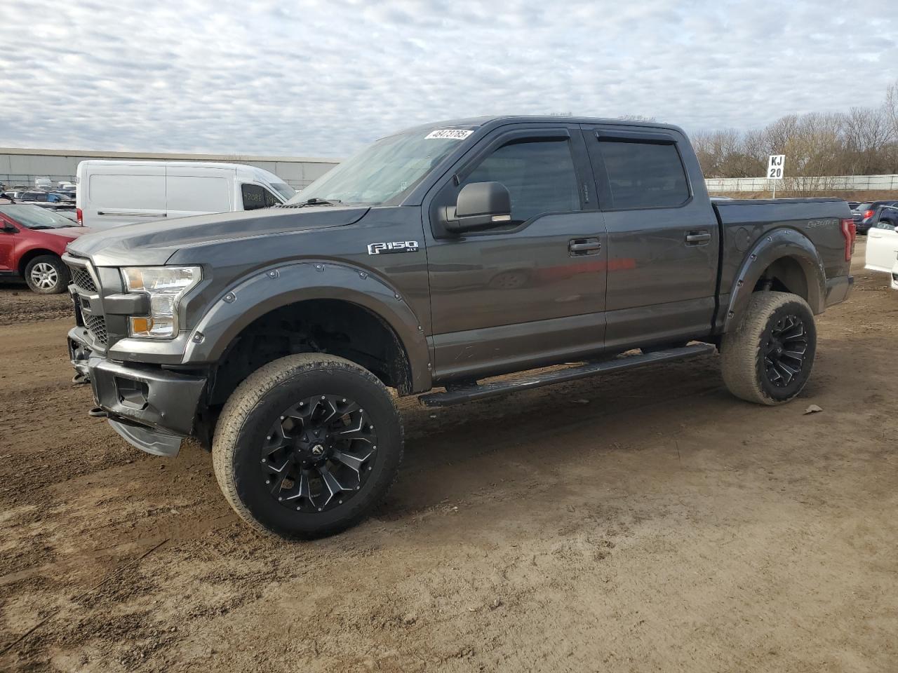 2015 Ford F150 Supercrew zu verkaufen in Davison, MI - Front End