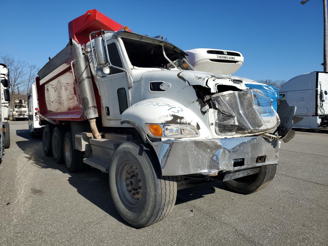 2022 Peterbilt 348 Dump Truck en Venta en Glassboro, NJ - Front End