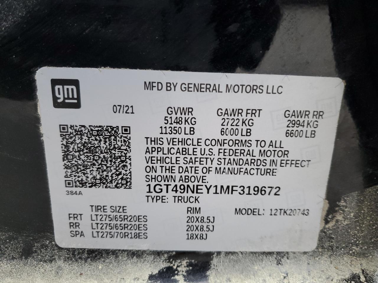 2021 GMC Sierra - Image 12
