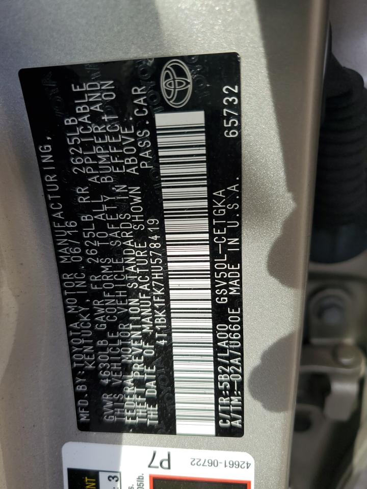 2017 Toyota Camry - Image 13