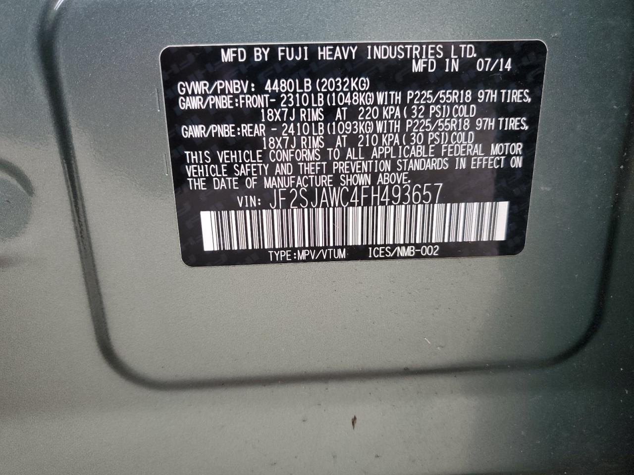 2015 Subaru Forester - Image 14