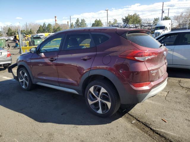  HYUNDAI TUCSON 2017 Burgundy