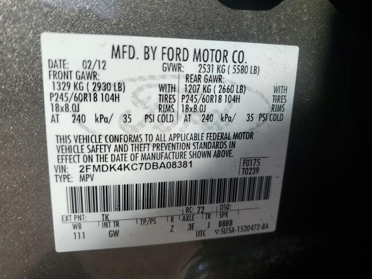 2013 Ford Edge - Image 15