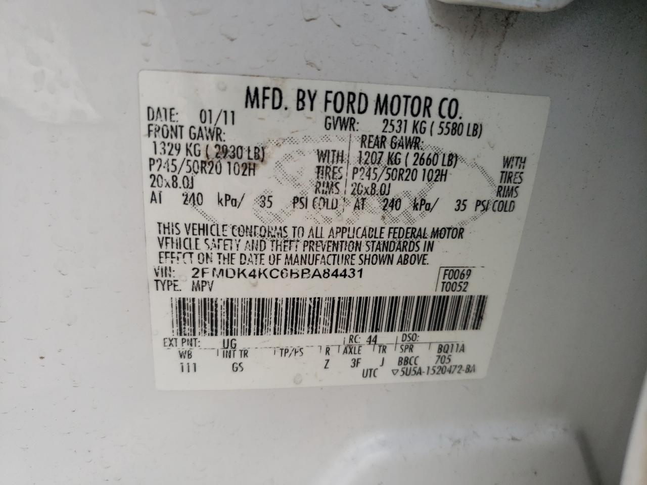 2011 Ford Edge - Image 15