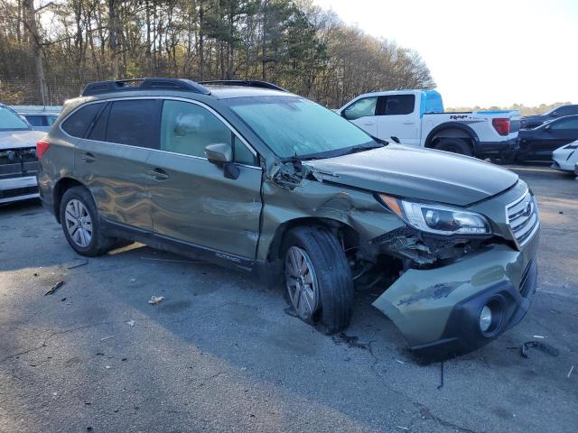  SUBARU OUTBACK 2017 Зеленый