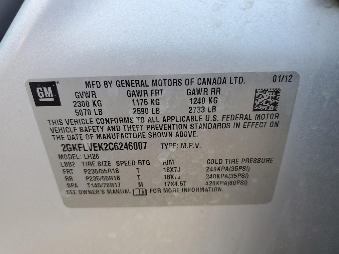 2012 GMC Terrain - Image 13