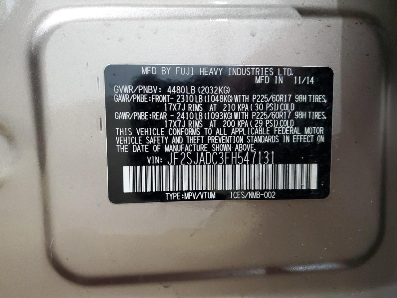 2015 Subaru Forester - Image 13