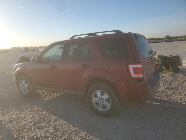  FORD ESCAPE 2012 Czerwony