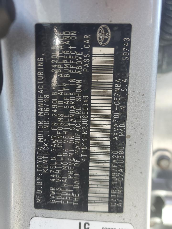 2018 Toyota Camry - Image 12