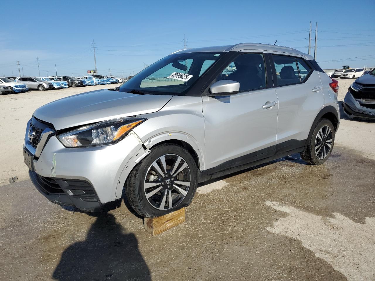 2020 Nissan Kicks Sv للبيع في Haslet، TX - Front End