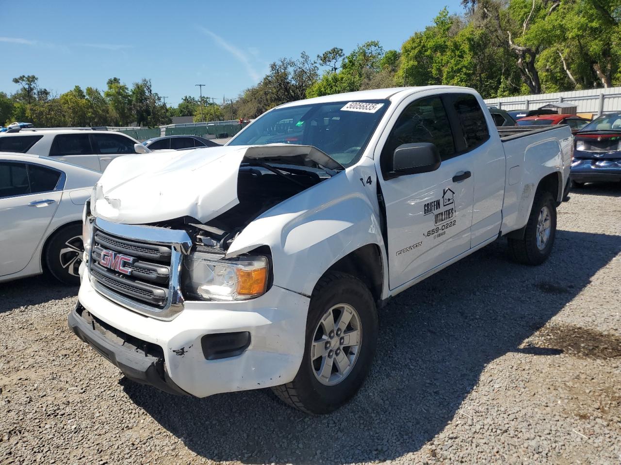2018 Gmc Canyon იყიდება Riverview-ში, FL - Front End