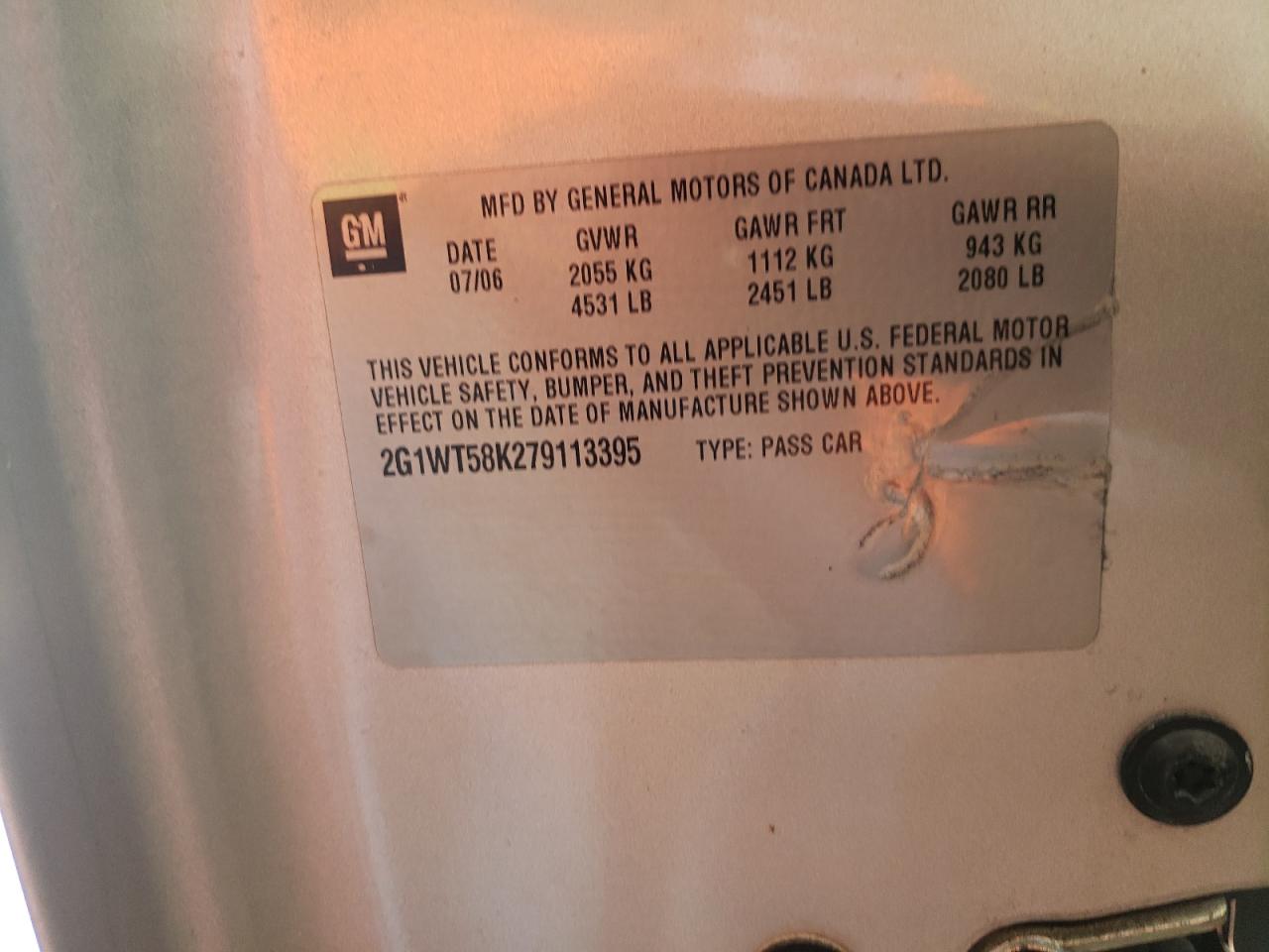 2007 Chevrolet Impala - Image 12