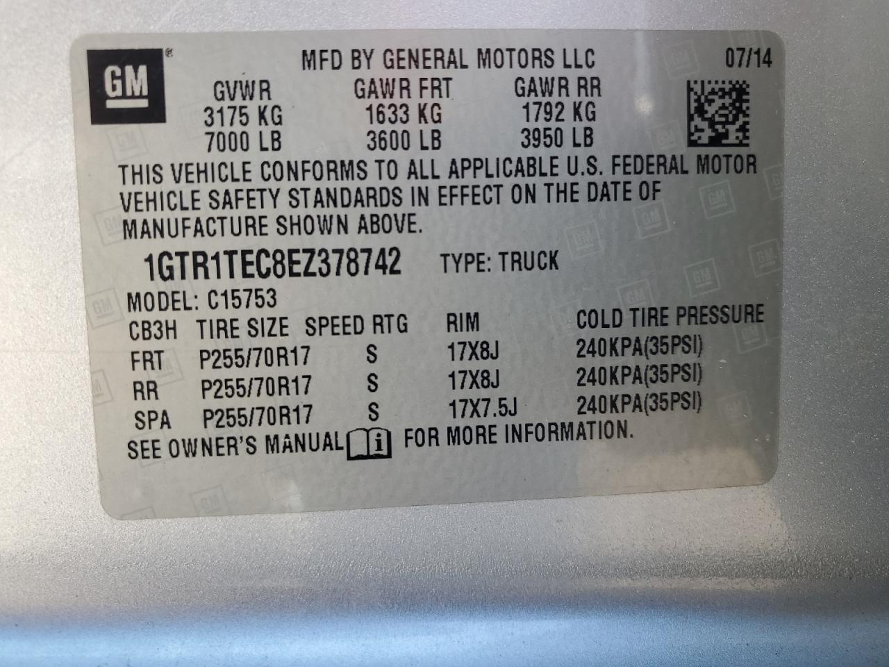 2014 GMC Sierra - Image 14