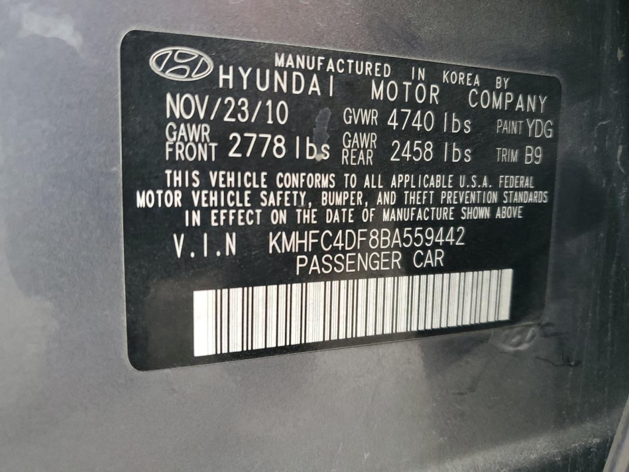 2011 Hyundai Azera - Image 15