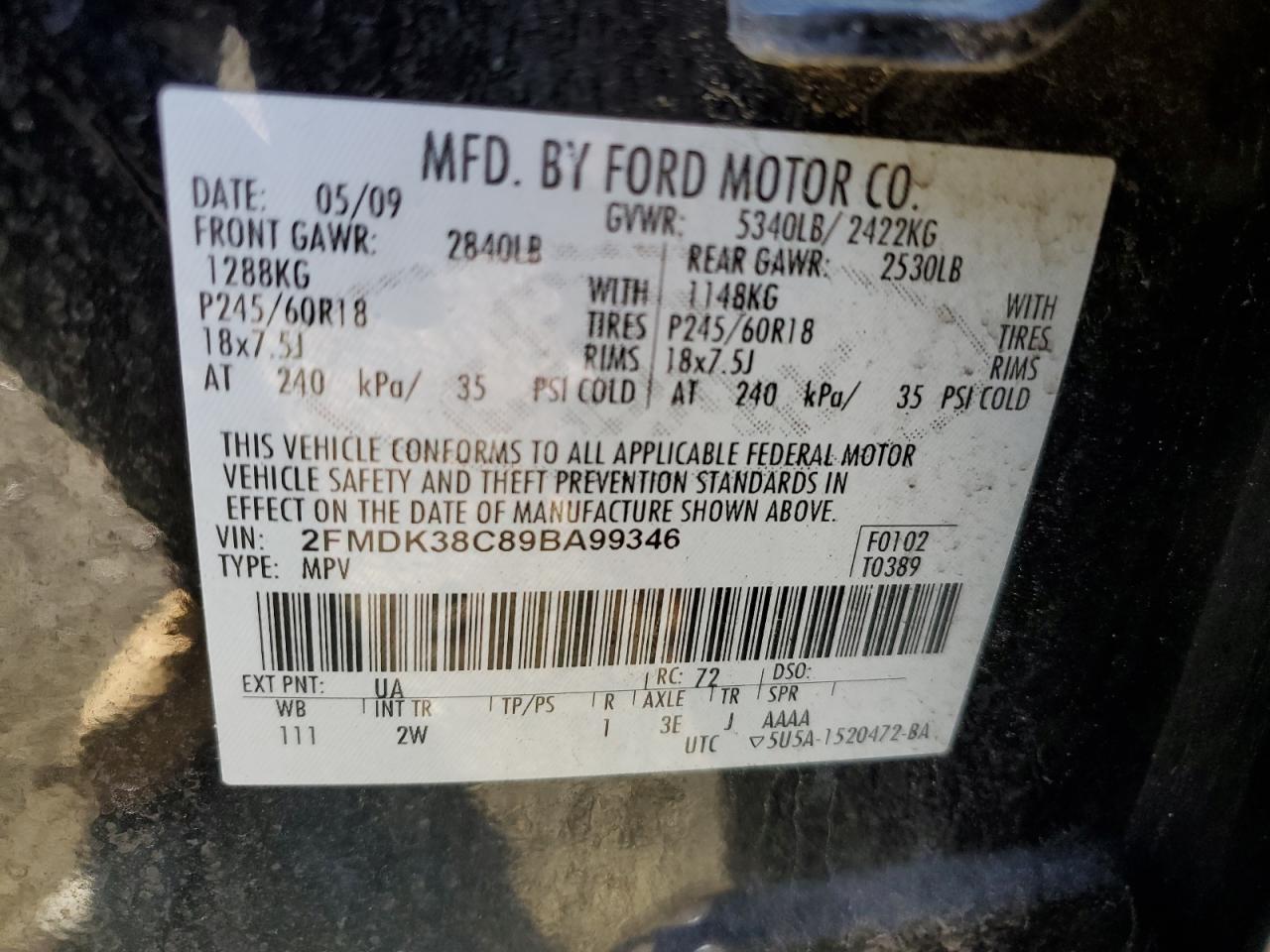 2009 Ford Edge - Image 13