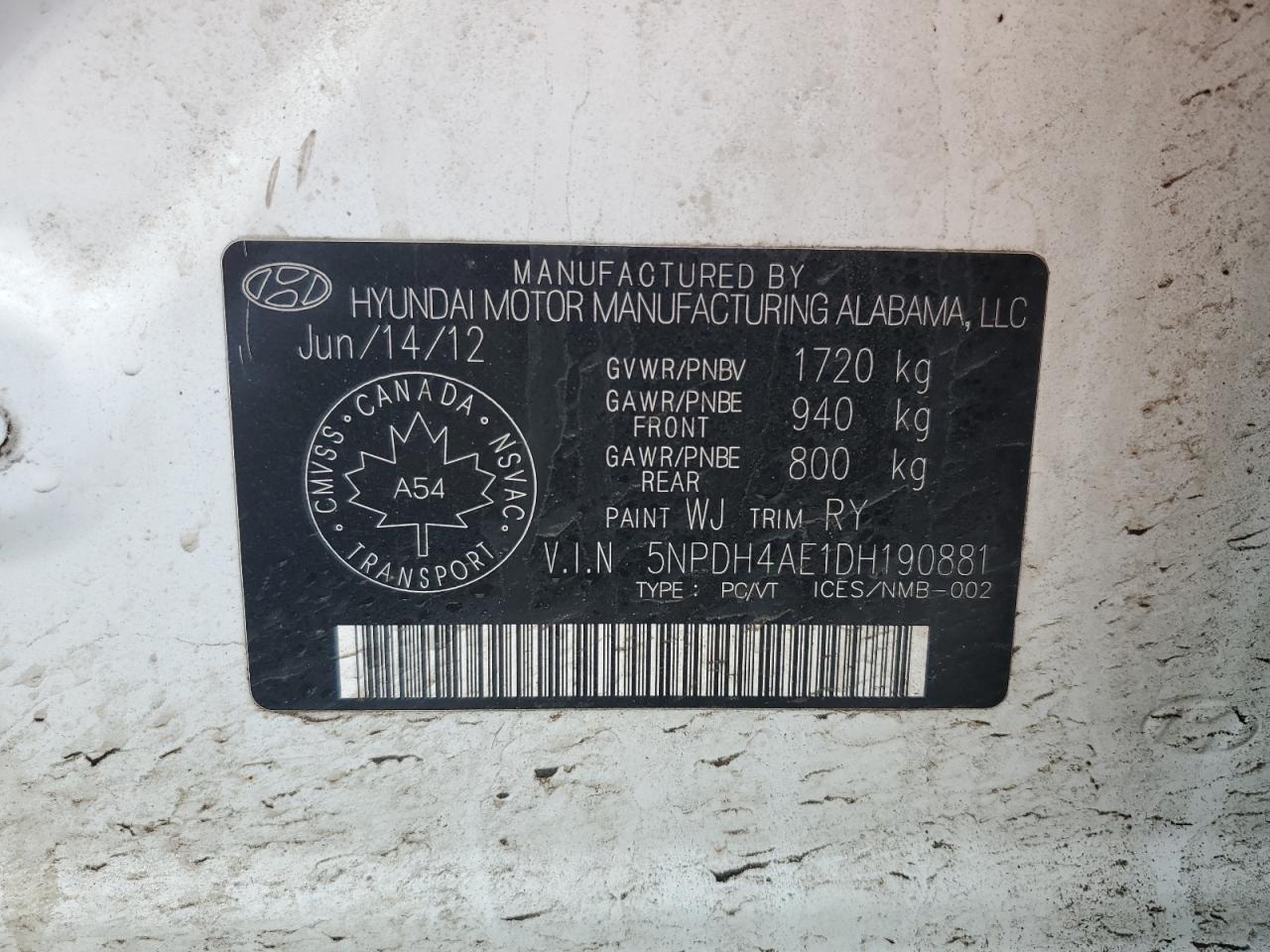 2013 Hyundai Elantra - Image 12