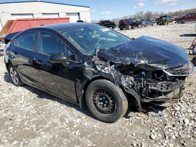 Sedans CHEVROLET CRUZE 2016 Czarny